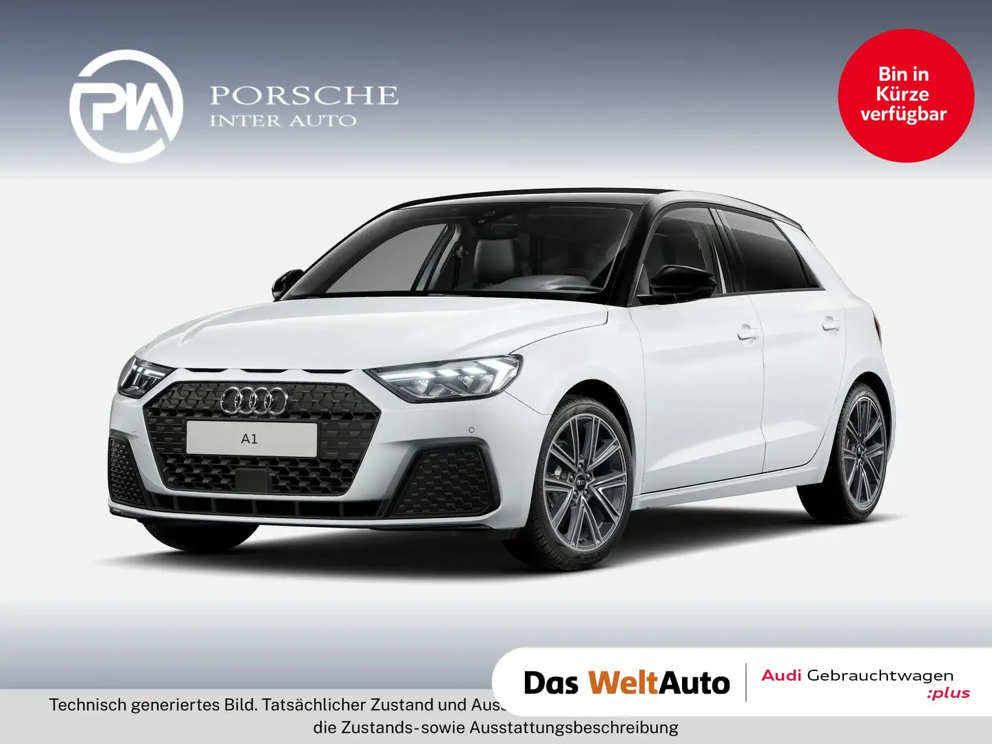 Audi A1 25 TFSI intense Weiß - 1