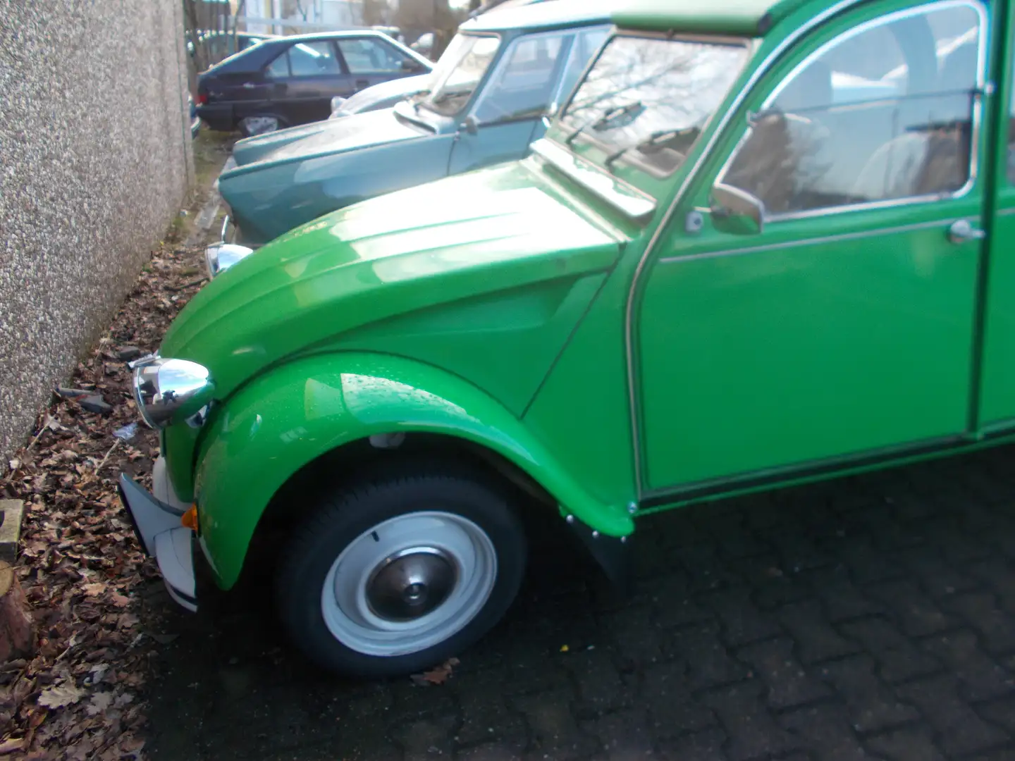 Citroen 2CV 2CV6 Club grün verz. Chassis 1Jahr Gewährl. Зелений - 2