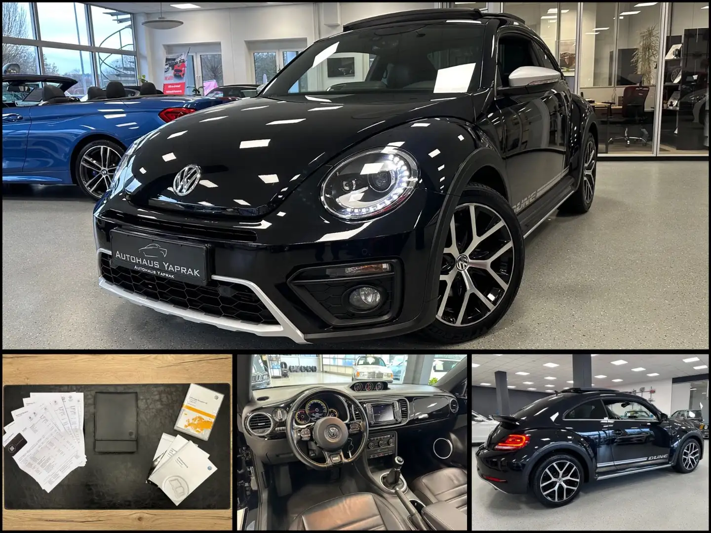 Volkswagen Beetle 2.0 Dune|Fender|Pano|Bi-Xenon|Service neu Noir - 1
