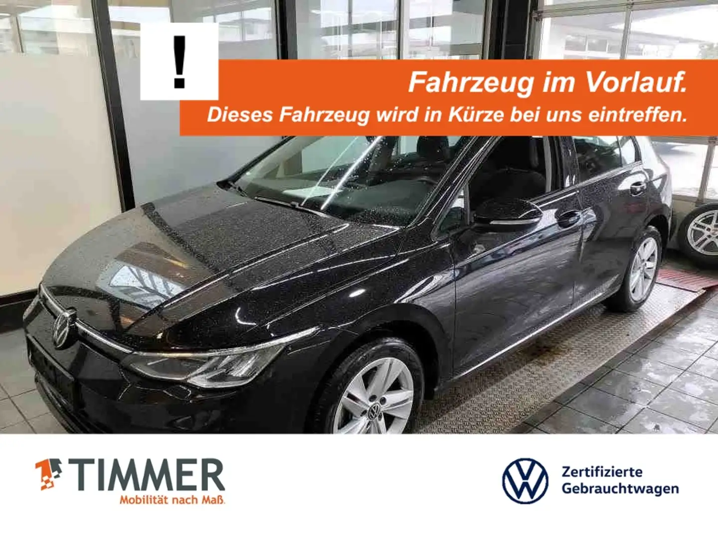 Volkswagen Golf VIII 2.0 TDI DSG LIFE *AHK *LED *ACC *VIRTUAL *NA Schwarz - 1