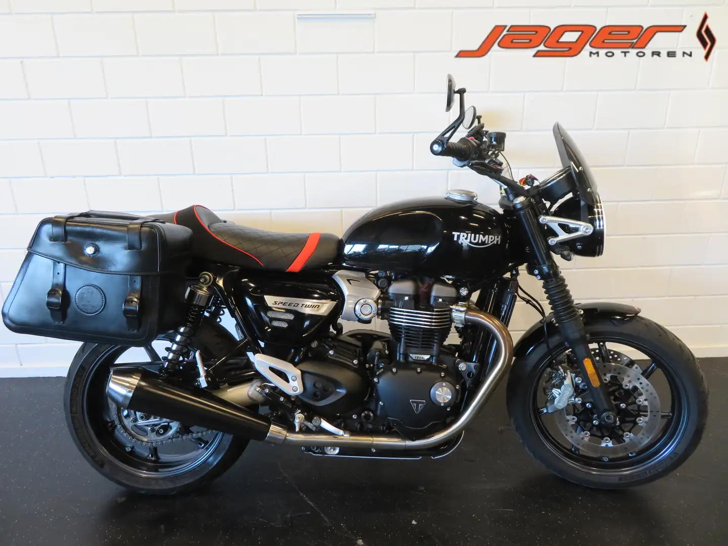 Triumph Speed Twin 1200 TASJES ZEER FRAAI! Negru - 1