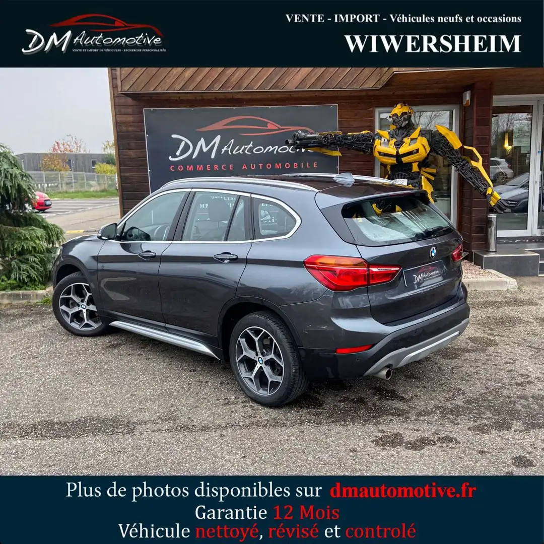 BMW X1 (2) sDrive18i xLine DKG7 Gris - 2