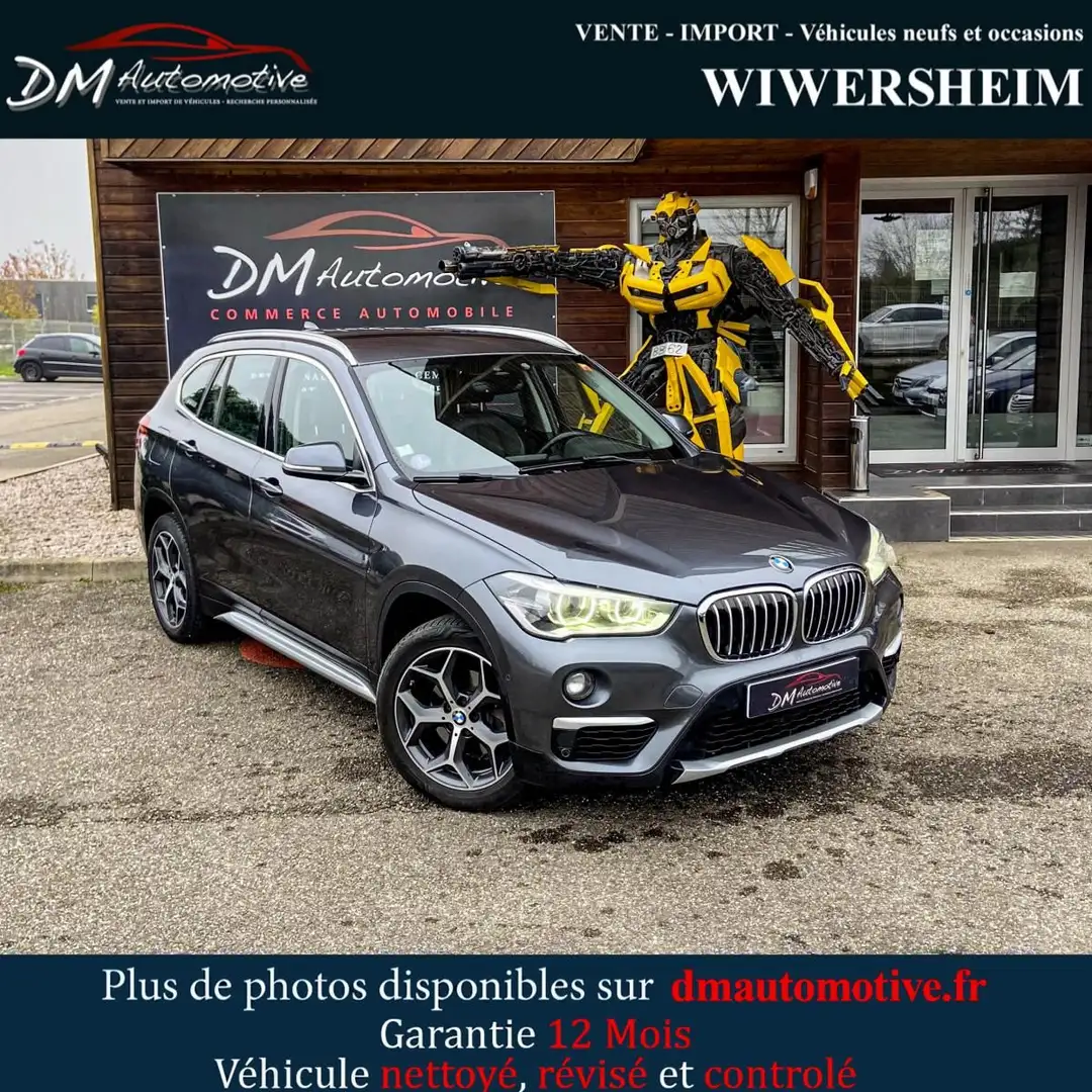 BMW X1 (2) sDrive18i xLine DKG7 Gris - 1