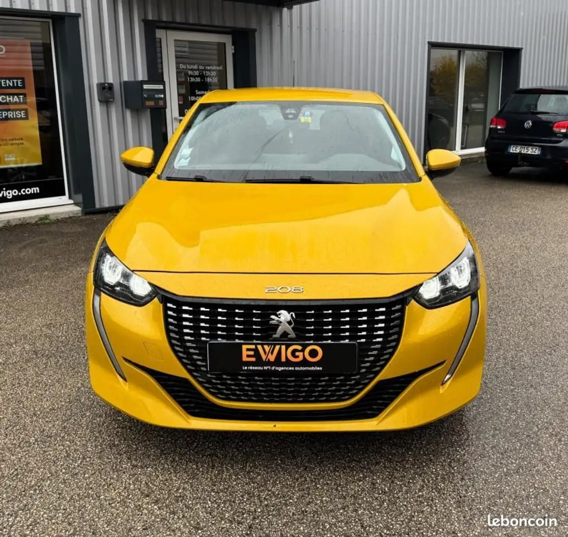 Peugeot 208 GENERATION-II 1.5 BLUEHDI 100ch ACTIVE DISTRI NEUV Geel - 2