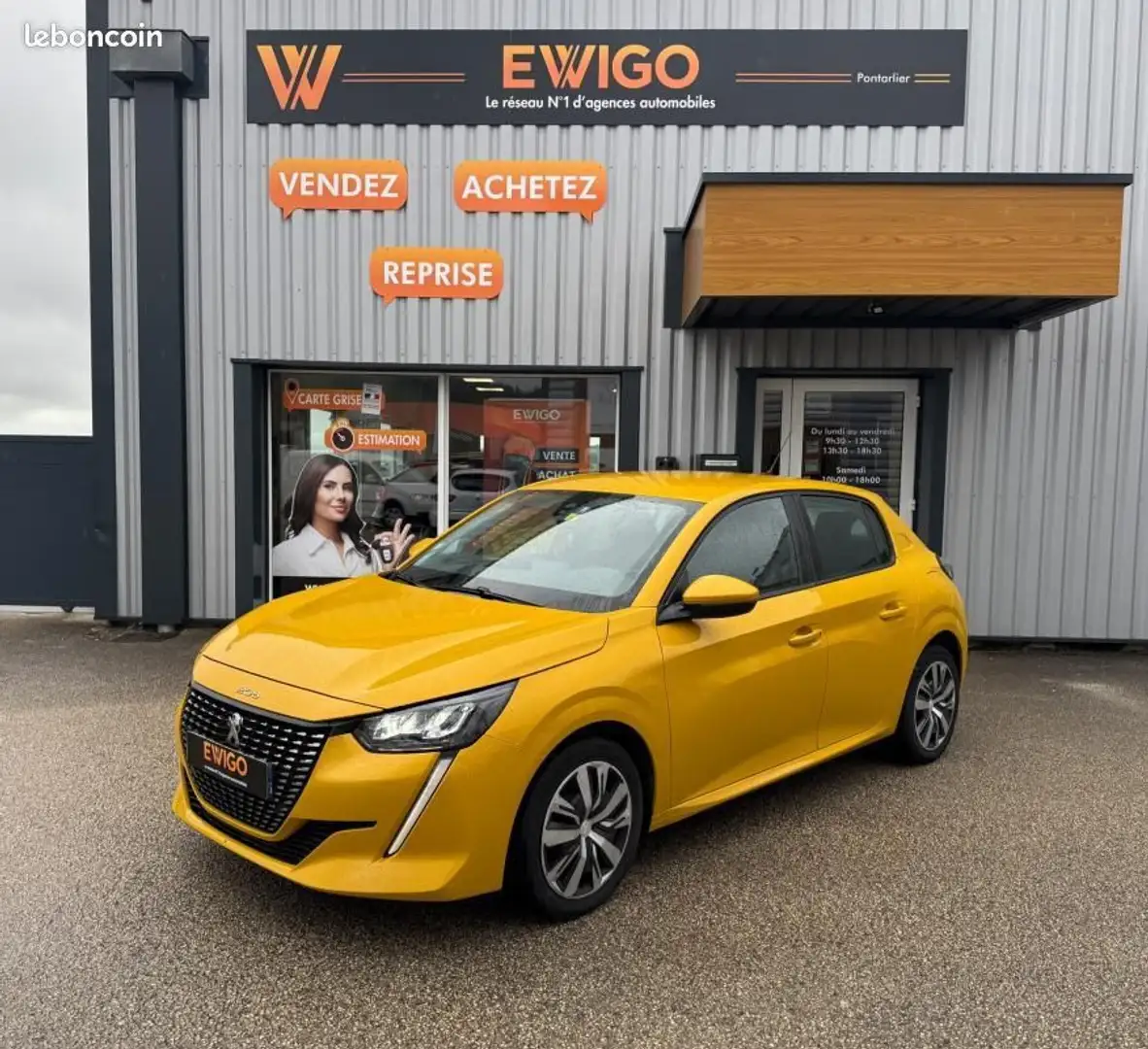 Peugeot 208 GENERATION-II 1.5 BLUEHDI 100ch ACTIVE START-STOP Jaune - 1