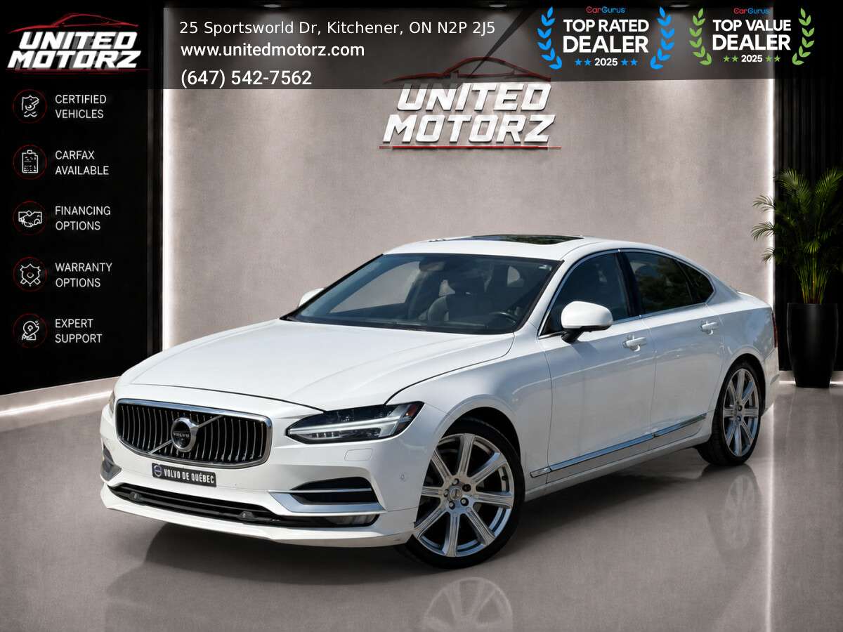 2017 Volvo S90 T6 Inscription 4dr Sdn AUTO AWD 2.0L~SAFETY CERTIF