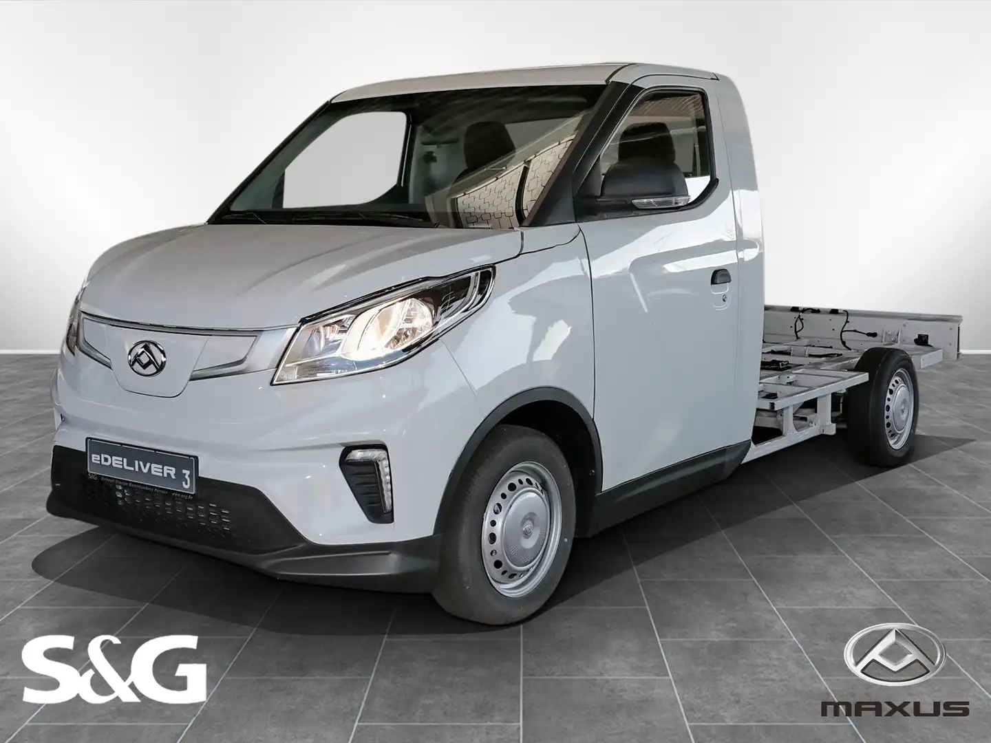 Maxus eDeliver 3 CHASSIS CAB 50KWH LWB Weiß - 1