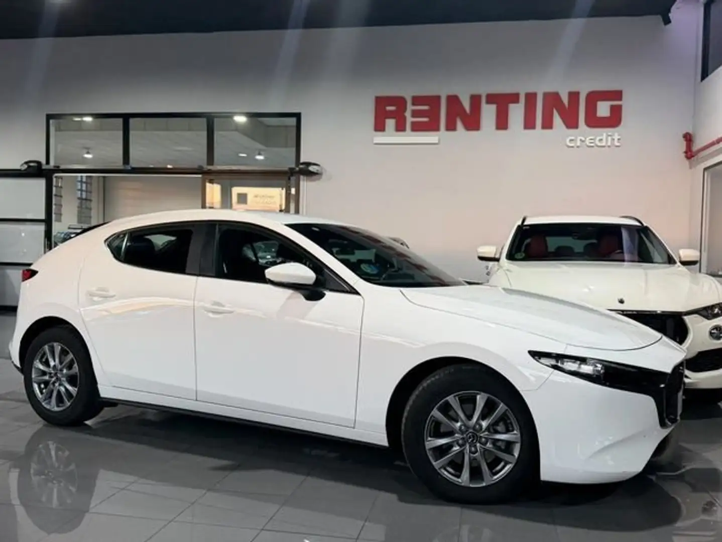 Mazda 3 2.5L E-SKY G MHEV 103kW 6AT Prime-line Blanco - 2