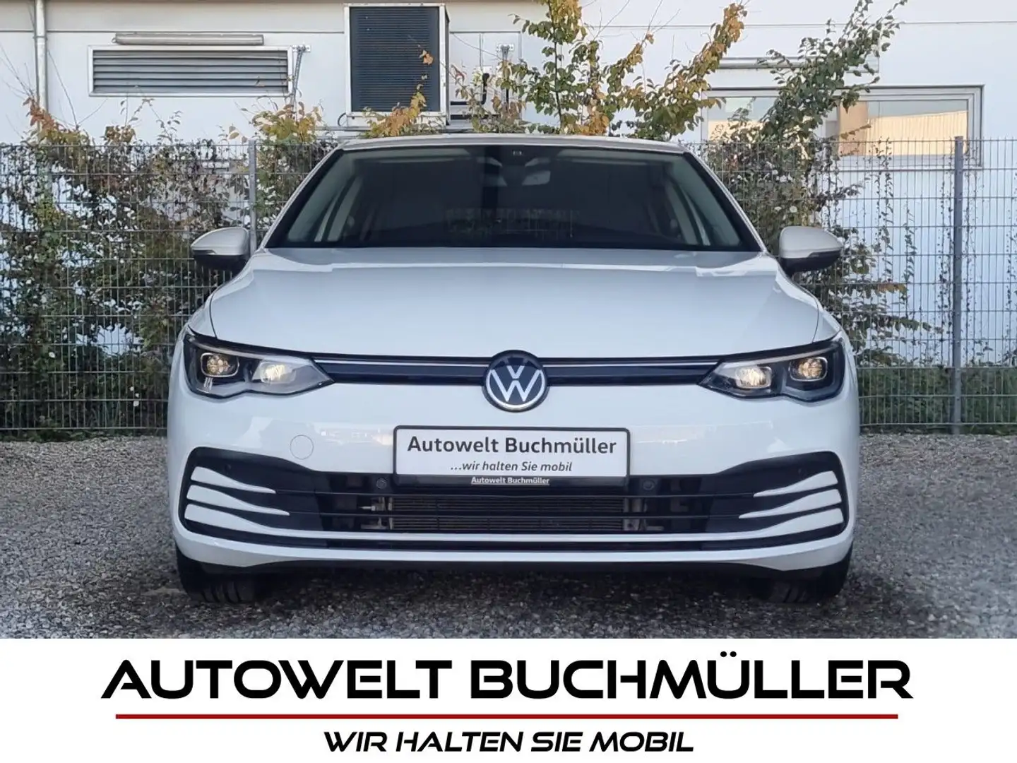 Volkswagen Golf 1.5 eTSI DSG,LED,KAMERA,ACC+SPURH.NAVI,DAB Weiß - 1