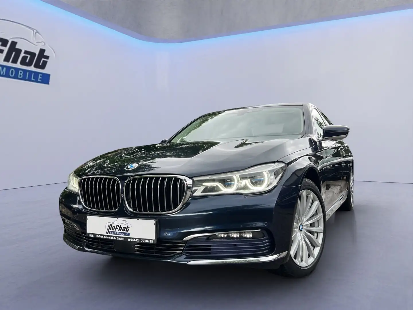BMW 740 d Lim xDrive*360*ACC*NAPPA*LASER*GESTIK*DISPL Blau - 1