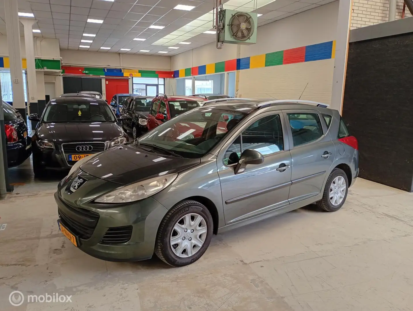 Peugeot 207 SW 1.4 VTi Style. NAP / Airco / Nw koppelingsplt Grigio - 1