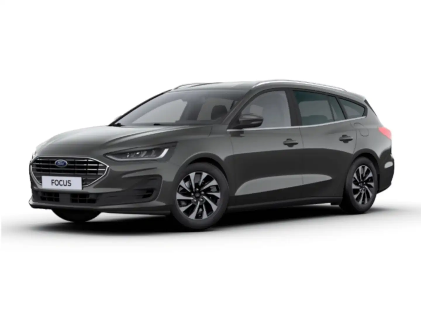 Ford Focus Wagon 1.0 EcoBoost Hybrid Titanium X | Achteruitri Grijs - 1