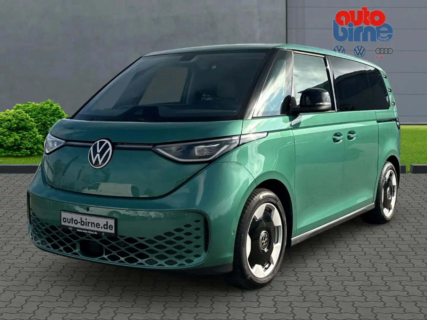 Volkswagen ID. Buzz Pro 150KW AHK Navi Memory Sitze 360 Kamera IQ-Matr Grün - 1