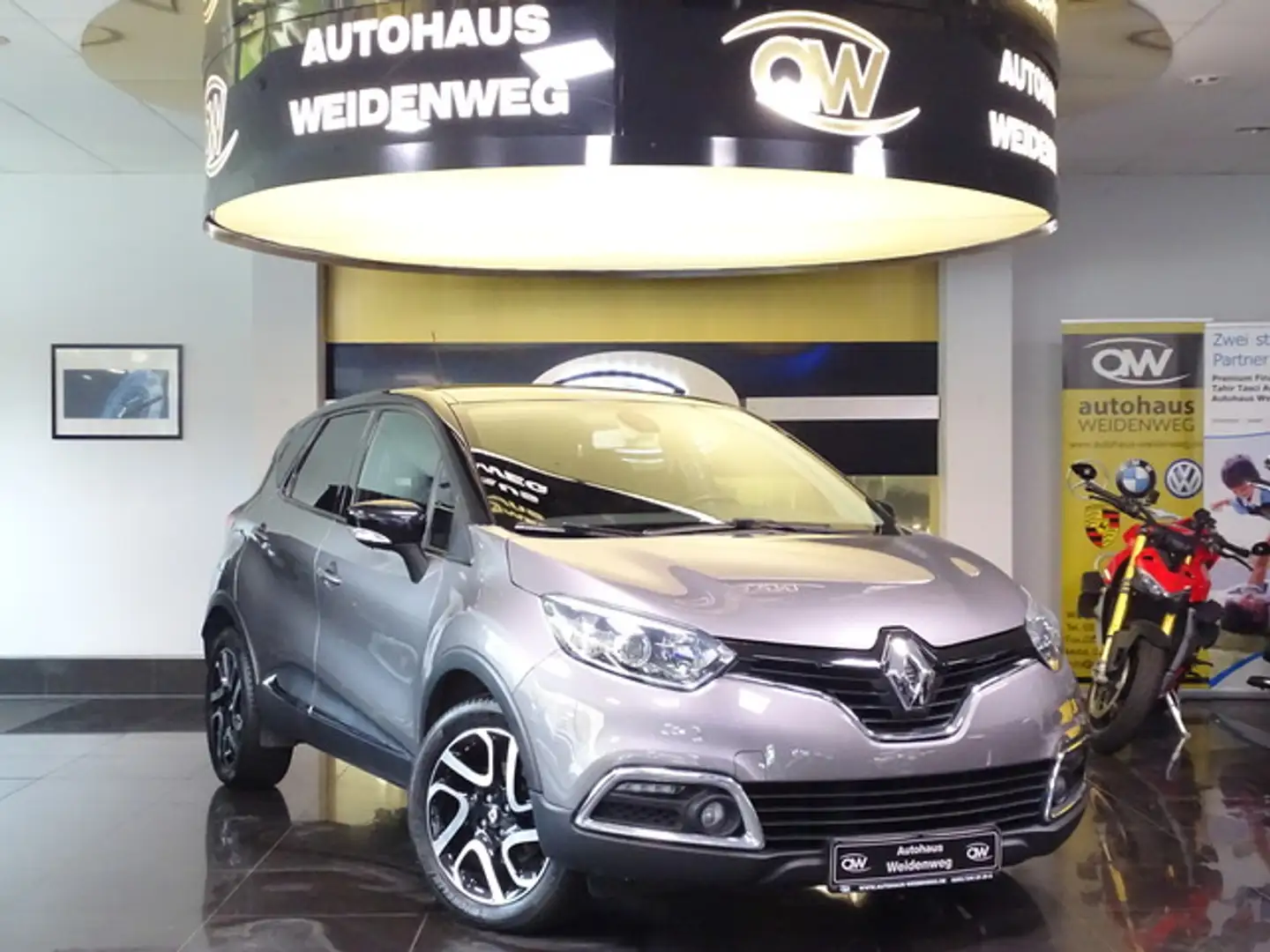 Renault Captur TCe120 Automat.Navi PDC Cam Temp.AHK PDC Grau - 1