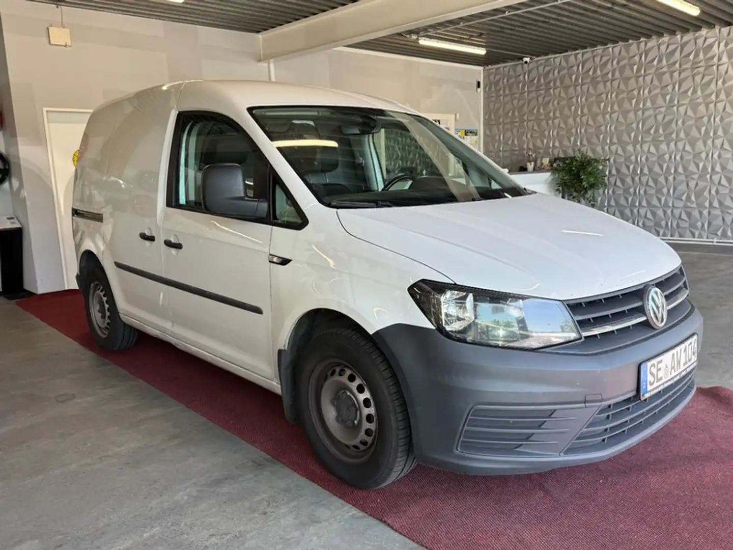 Volkswagen Caddy Nfz KASTEN*BMT*ANHÄNGERKUPPLUNG*STANDHZNG* Weiß - 2