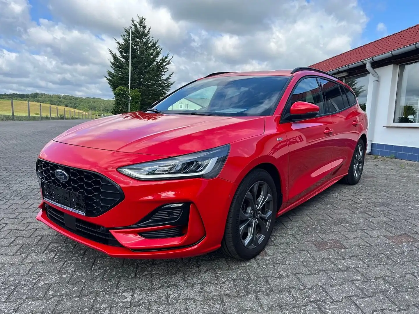 Ford Focus ST-Line X Rouge - 1