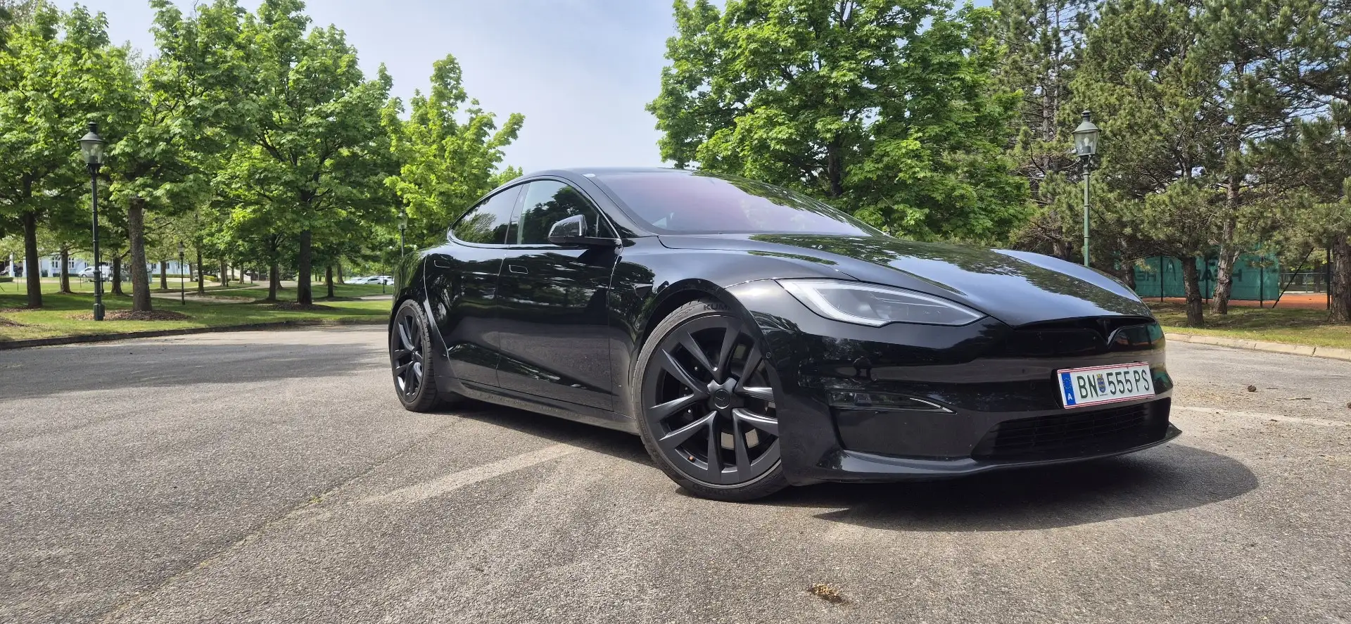 Tesla Model S Plaid 100kWh Enhanced Autopilot Schwarz - 2