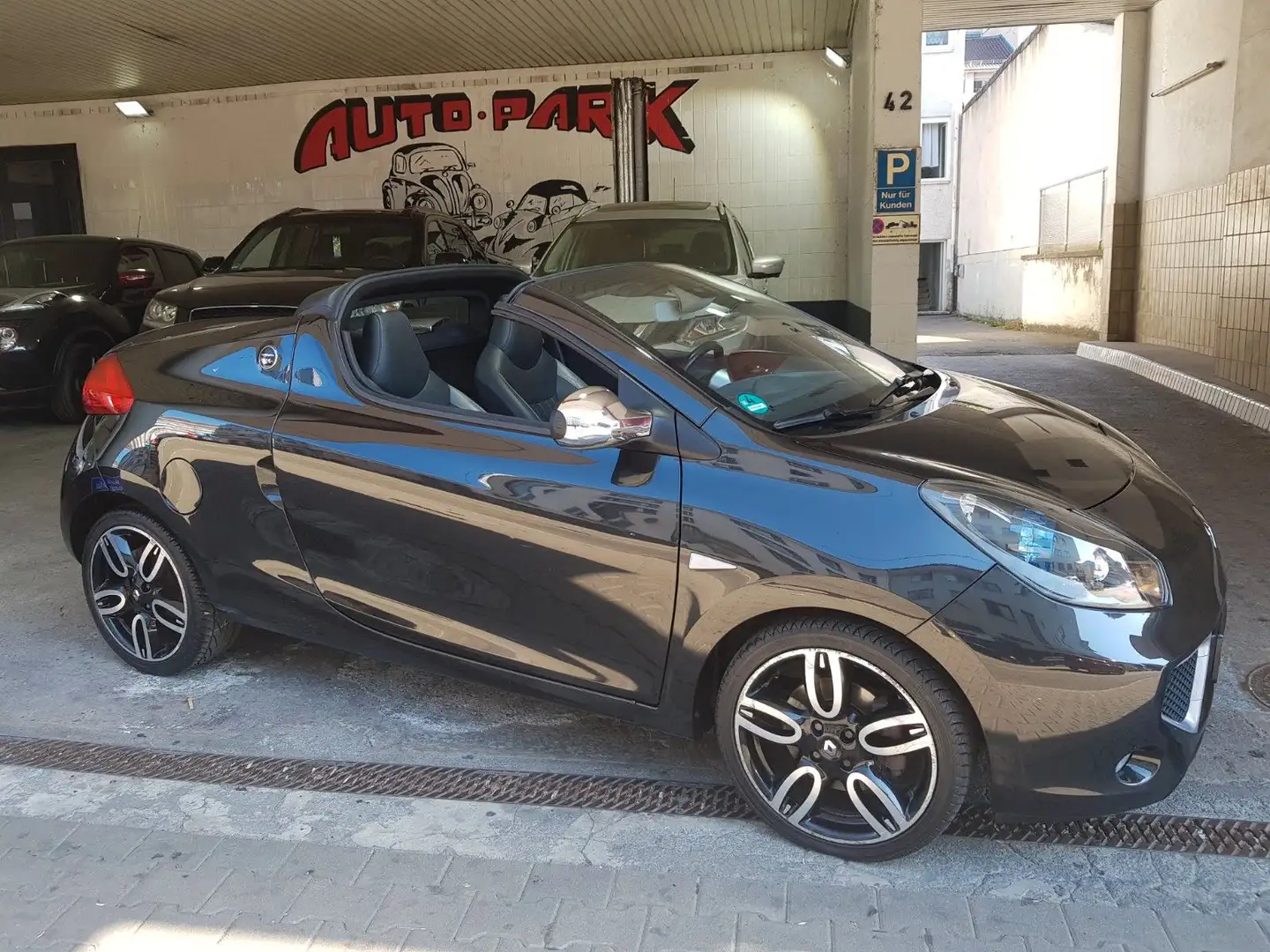 Renault Wind Night & Day Cabrio/Klima/Garantie/TÜV NEU Noir - 1