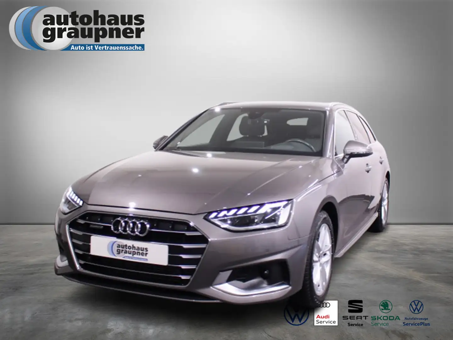 Audi A4 Avant 2.0 TFSI advanced quattro HUD LED Grijs - 1