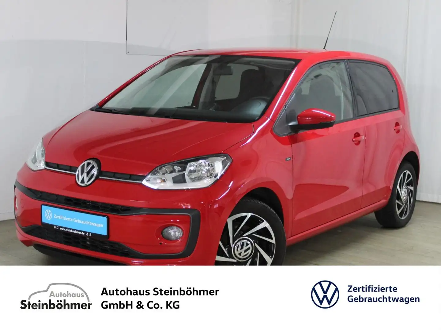 Volkswagen up! join  1.0 Klima SHZ Alu Bluetooth Rojo - 1