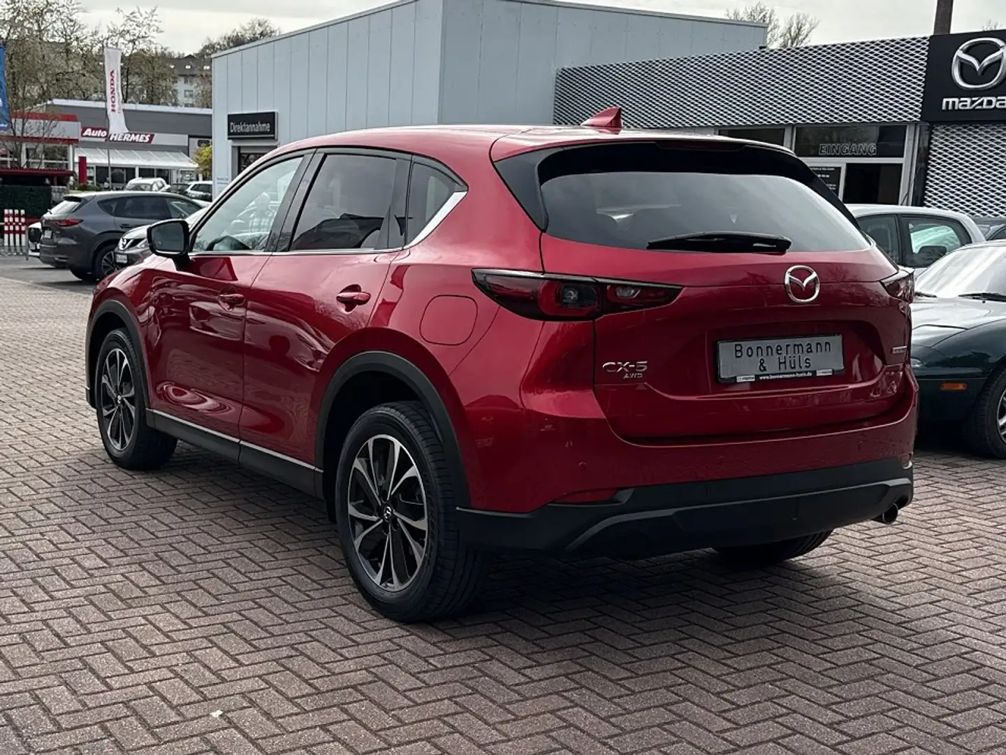 Mazda CX-5 2.2 184 AWD Sports-Line *Matrix-LED*BOSE* Rojo - 2