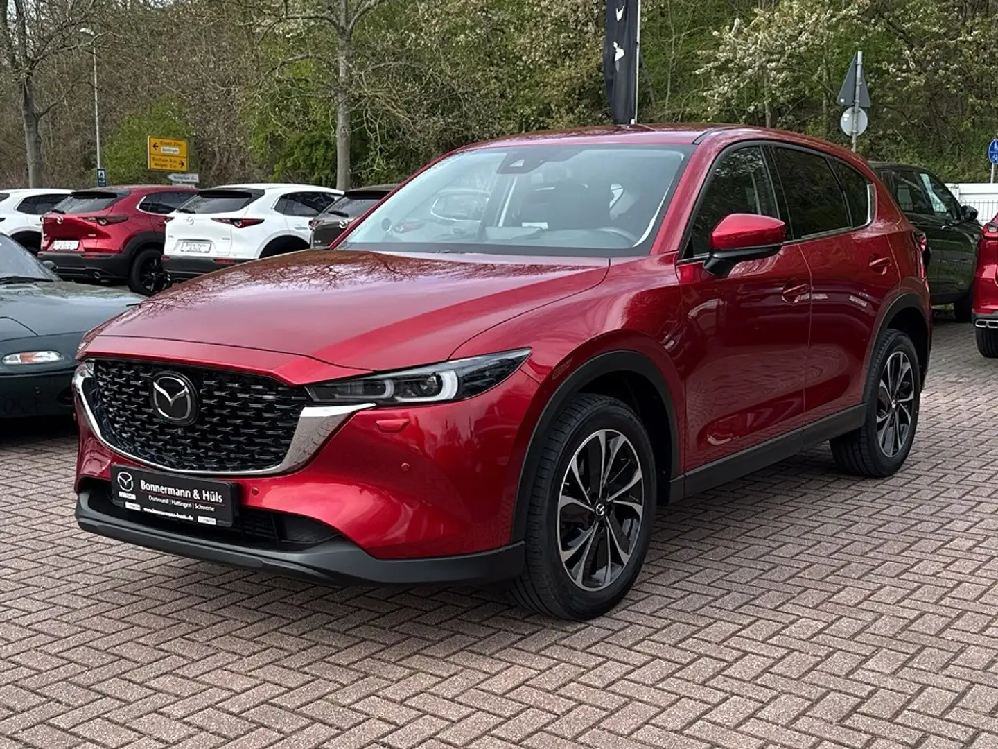 Mazda CX-5 2.2 184 AWD Sports-Line *Matrix-LED*BOSE* Rojo - 1