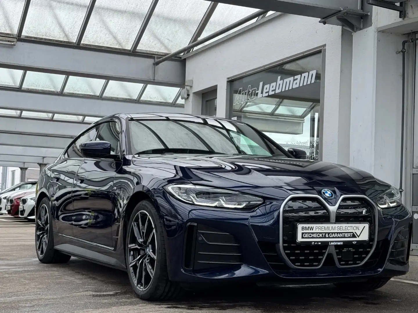 BMW i4 eDrive40 GC M-Sport AHK/HUD 2 JAHRE GARANTIE Bleu - 2