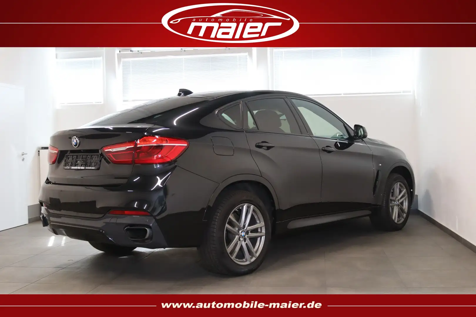 BMW X6 xDrive50i M Sport-Soft-B&O-AHK-LED-GSD-HUD- Negro - 2
