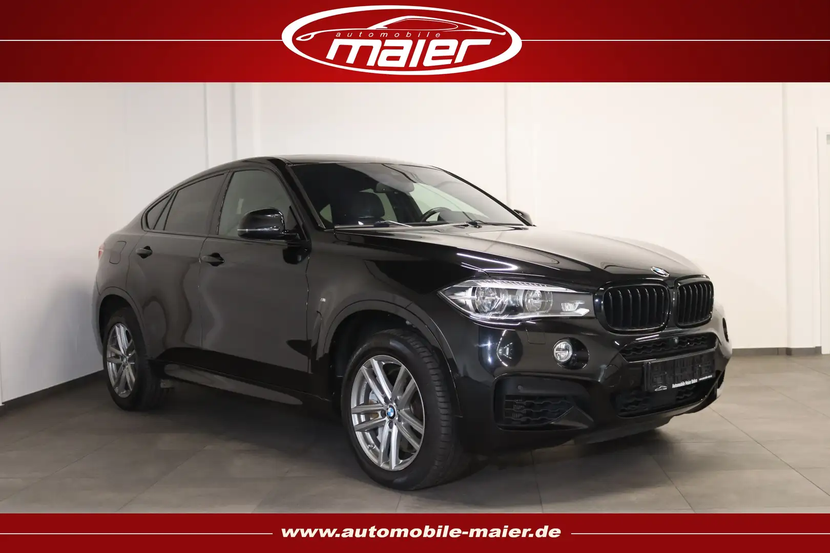 BMW X6 xDrive50i M Sport-Soft-B&O-AHK-LED-GSD-HUD- Negro - 1