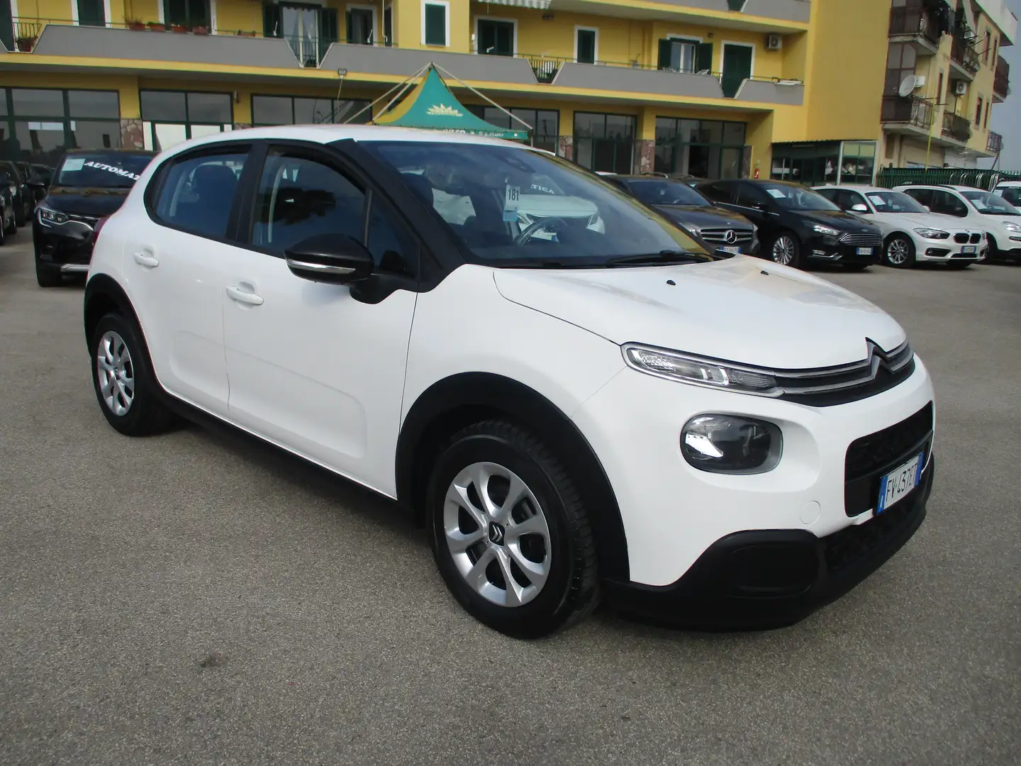 Citroen C3 1.5 BLUEHDI 102CV E6D FEEL **KM CERTIFICATI** Bianco - 1