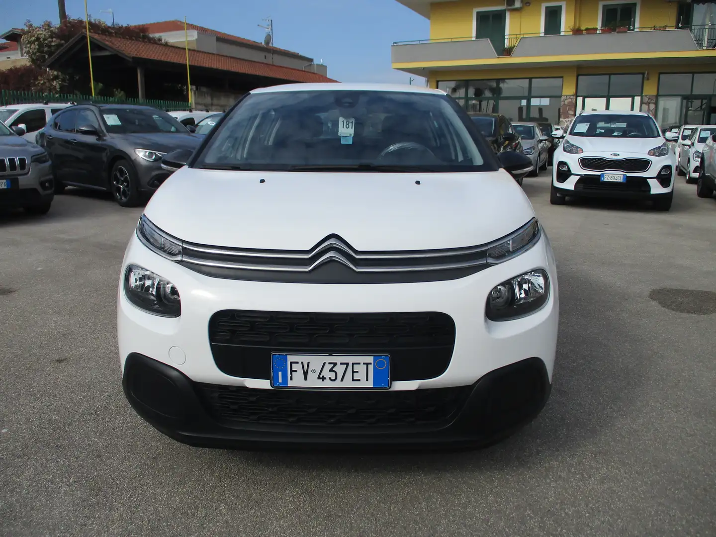 Citroen C3 1.5 BLUEHDI 102CV E6D FEEL **KM CERTIFICATI** Bianco - 2