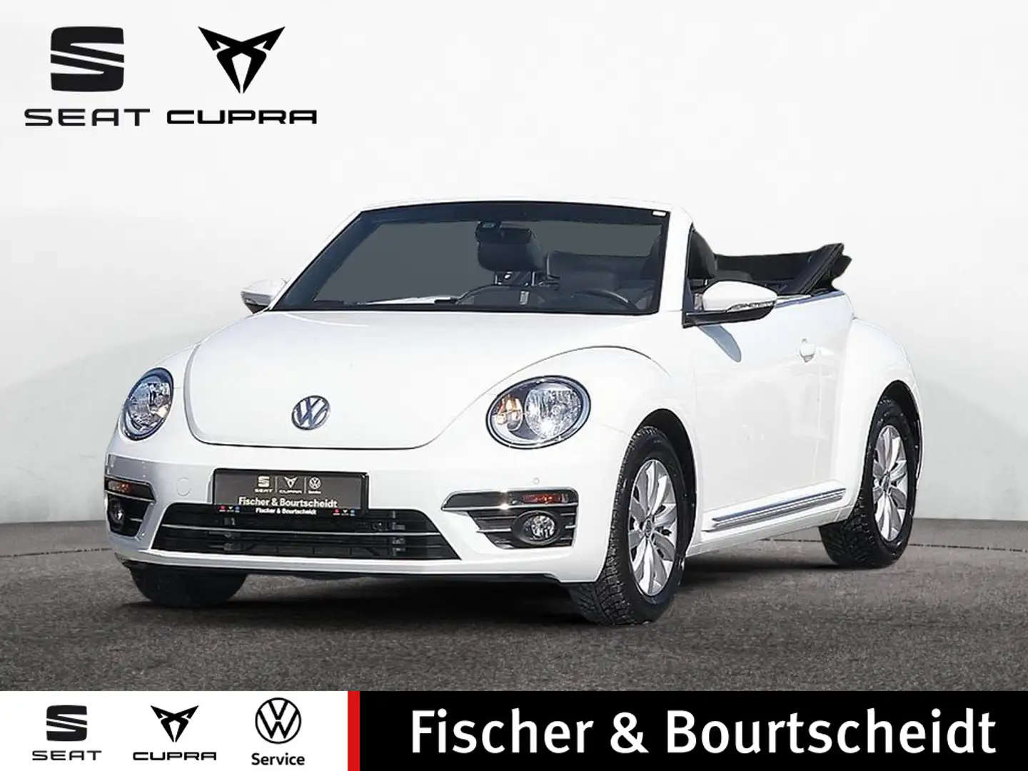 Volkswagen Beetle Cabriolet 1.2 TSI Design BMT KLIMA PDC Weiß - 1