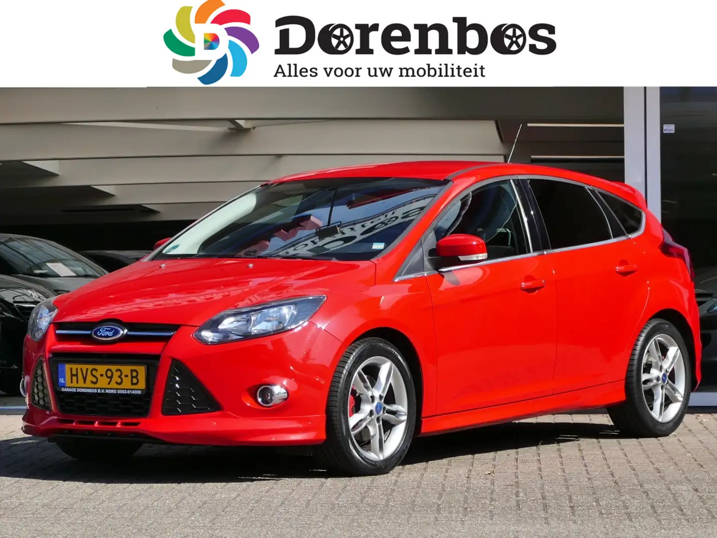 Ford Focus 1.6 150pk S | stoelverwarming | verwarmde voorruit Rosso - 1
