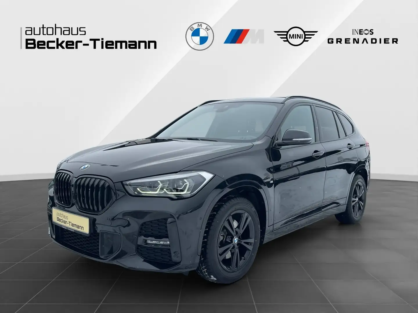BMW X1 sDrive18i M Sport/Aut./Navi/Kamera/LED/AHK/DAB/HiF Schwarz - 1