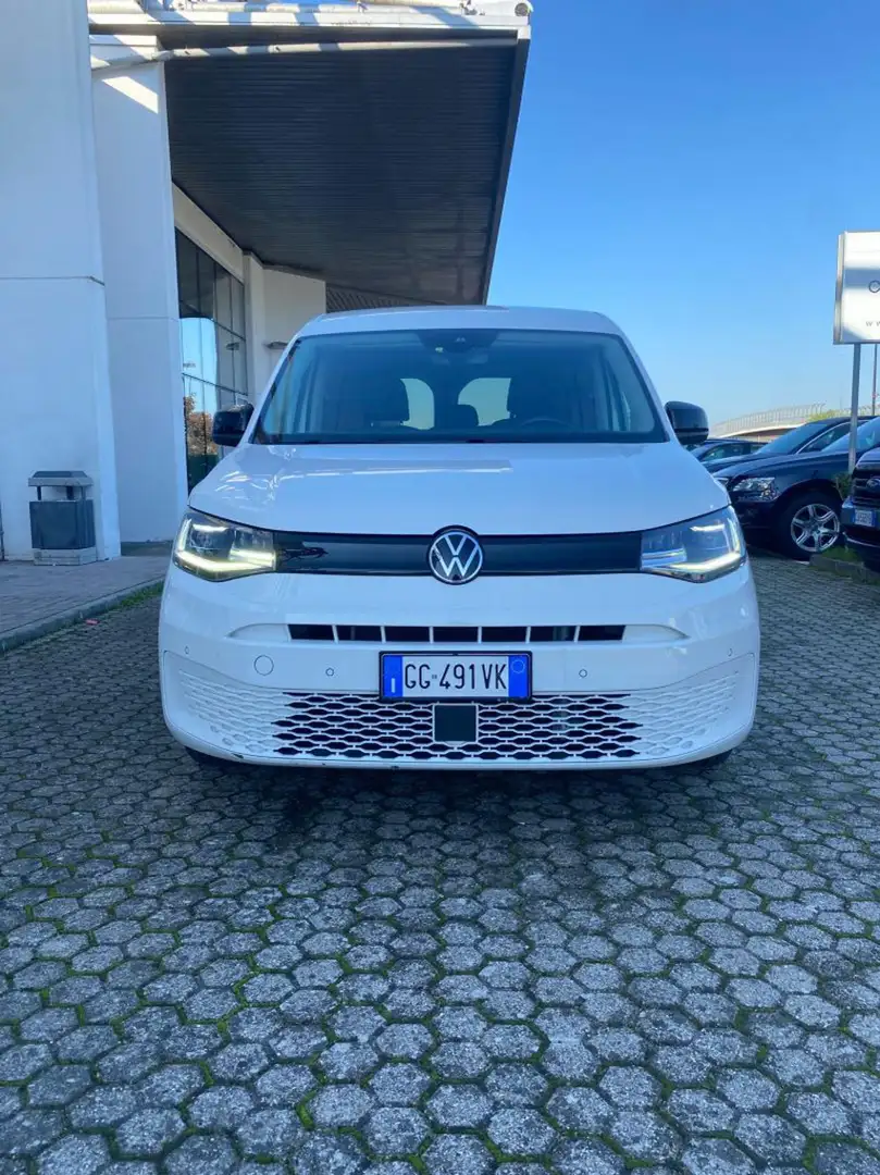 Volkswagen Caddy DSG Space NEO PATENTATO IVA COMPRESA Blanc - 1