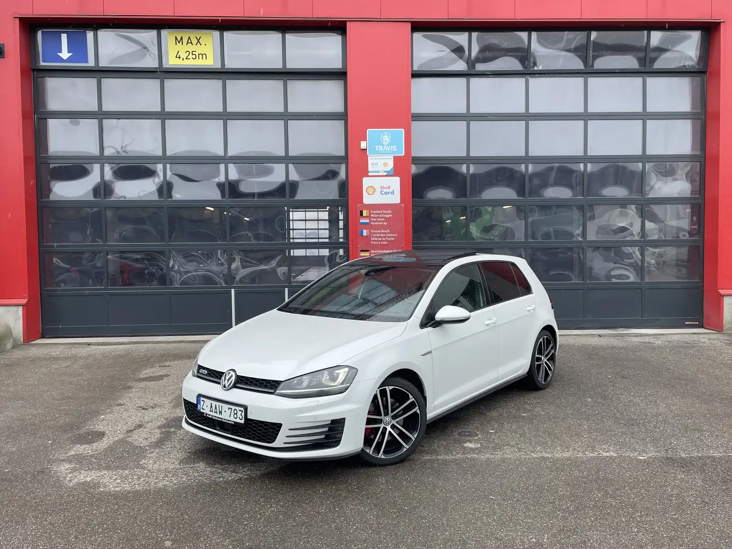 Volkswagen Golf GTD 2.0 CR TDi DSG Blanc - 1