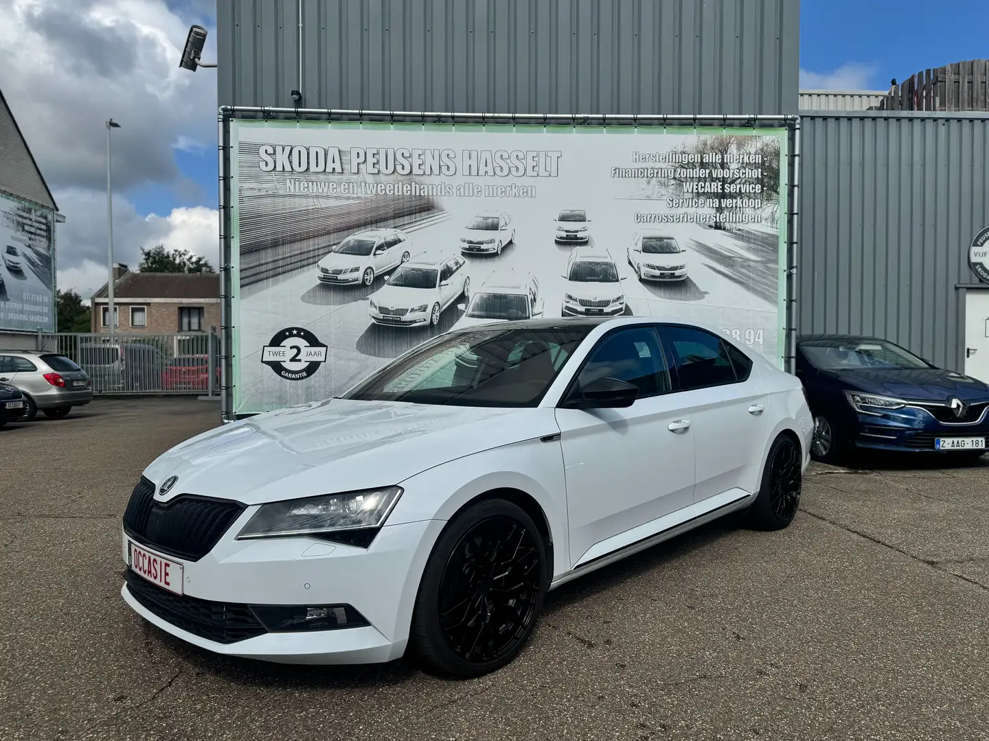 Skoda Superb Superb 2.0 TSI 4x4 DSG Sportline Blanc - 1