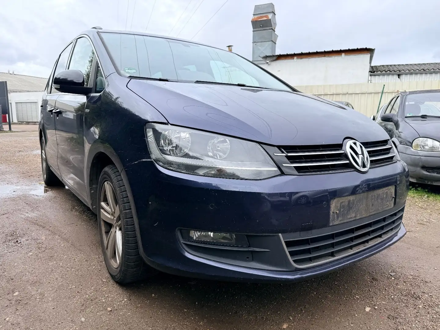 Volkswagen Sharan Match BMT / 7-Sitzer Blau - 1