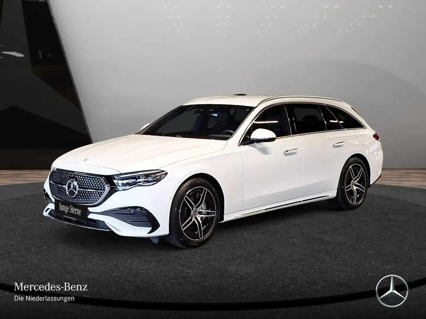 Mercedes-Benz E 300 e T AMG Fahrass 360° Distr. Spurhalt-Ass PTS Weiß - 2