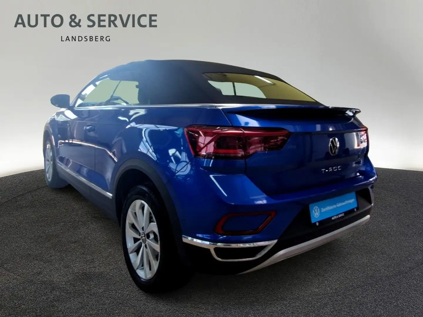 Volkswagen T-Roc Cabriolet 1.5 TSI Style DSG Blau - 2