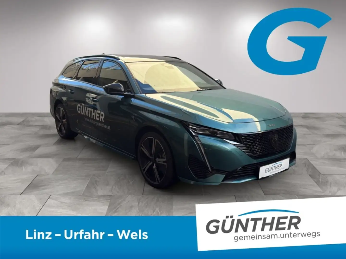 Peugeot 308 SW GT Hybrid 145 e-DCS6 Blau - 2