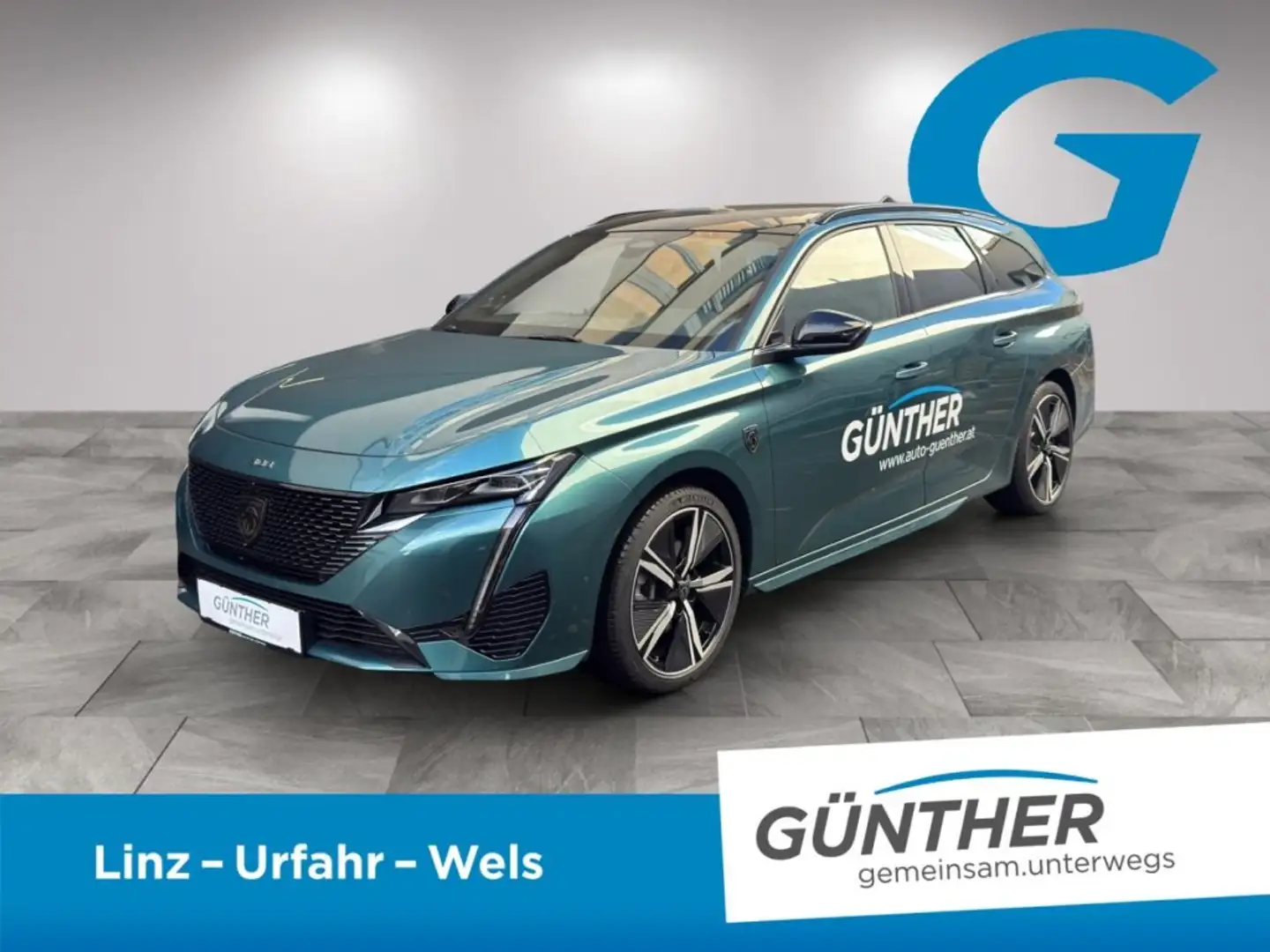 Peugeot 308 SW GT Hybrid 145 e-DCS6 Blau - 1