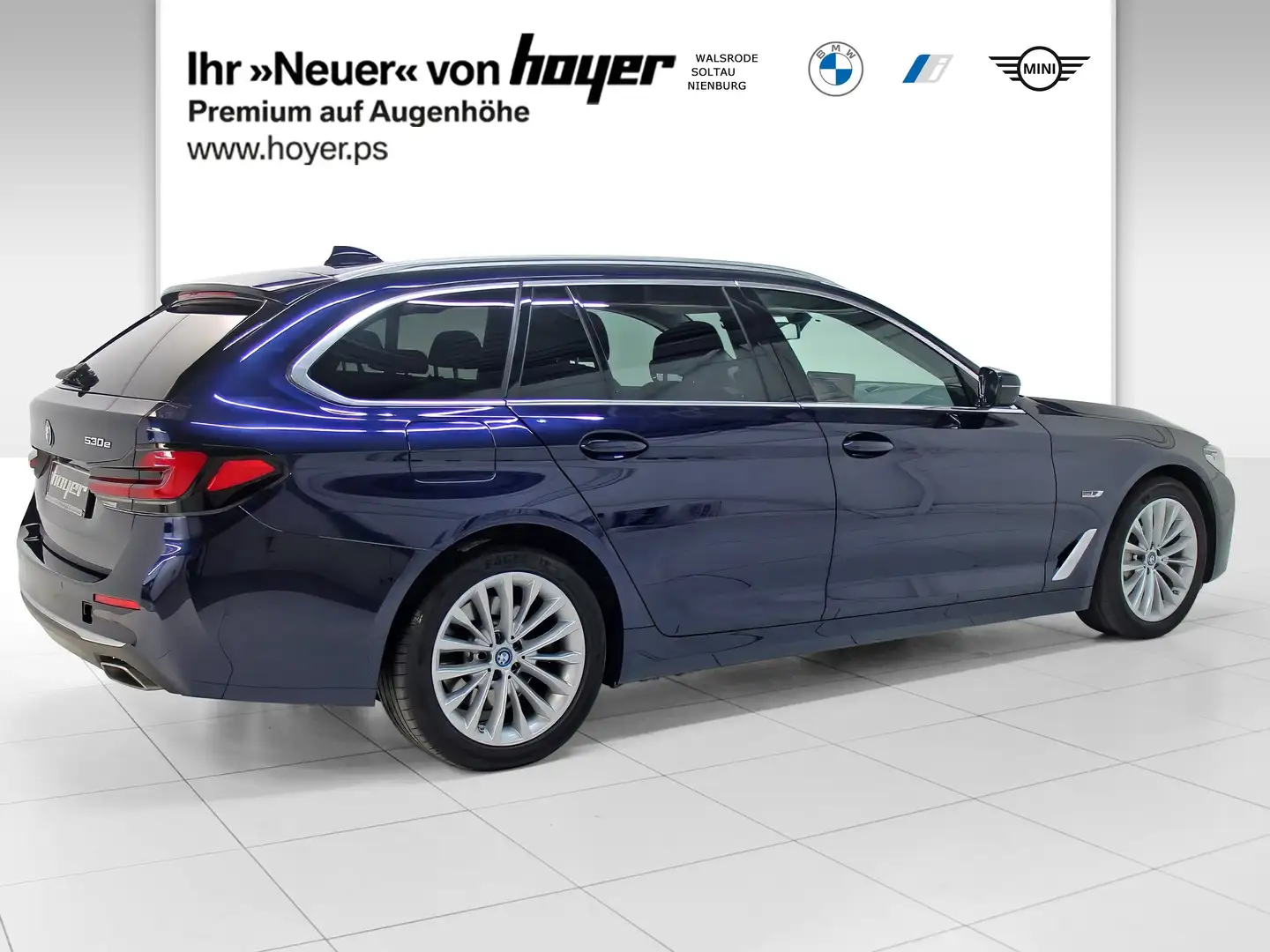 BMW 530 e Head-Up HiFi DAB WLAN Pano.Dach Bleu - 2