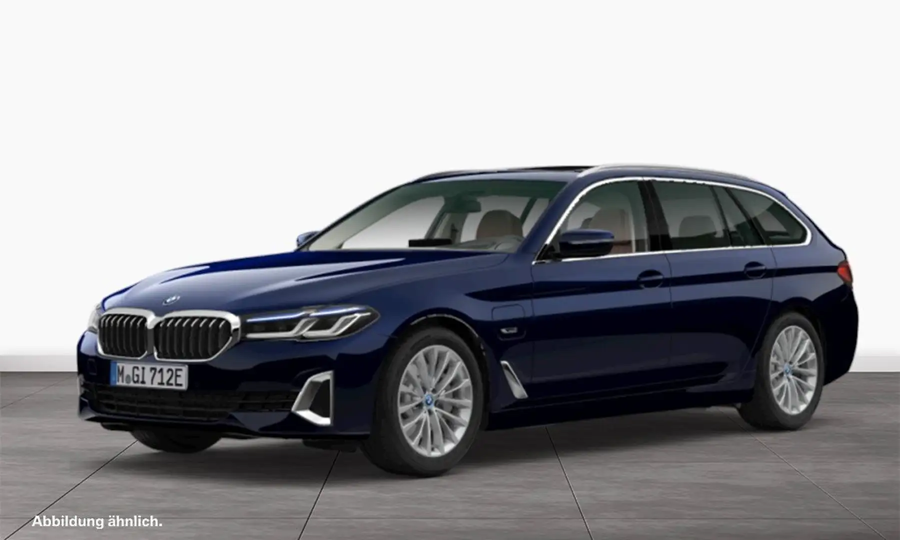 BMW 530 e Head-Up HiFi DAB WLAN Pano.Dach Blau - 1
