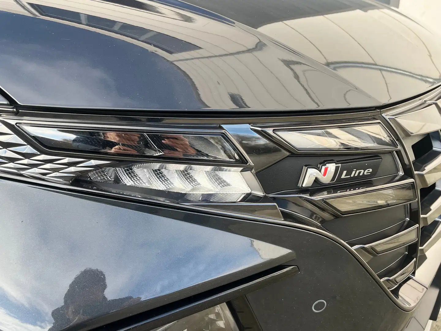 Hyundai TUCSON Tucson 1.6 CRDi MHEV N-LINE / HYBRIDE Gris - 2