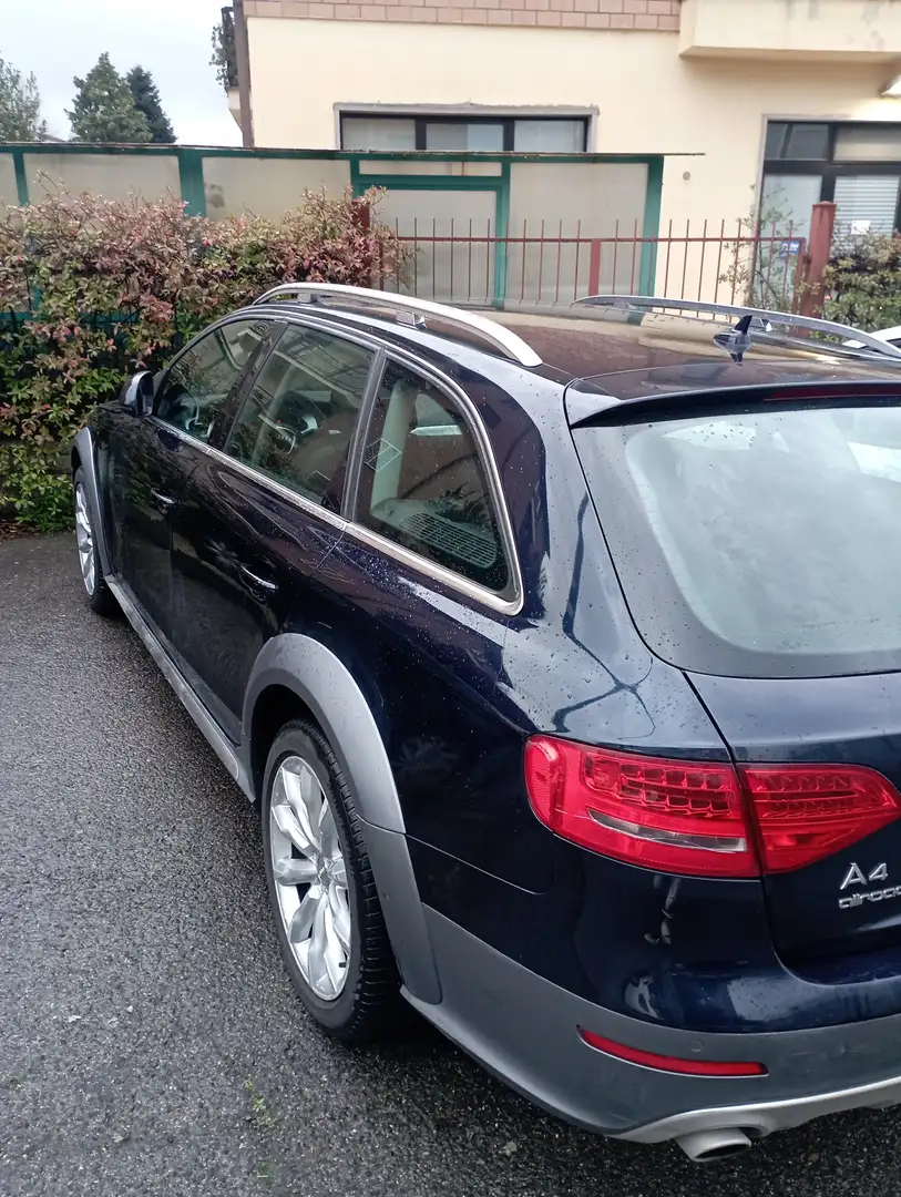 Audi A4 allroad A4 IV 2007 Allroad Quattro 3.0 V6 tdi s-tronic Bleu - 2