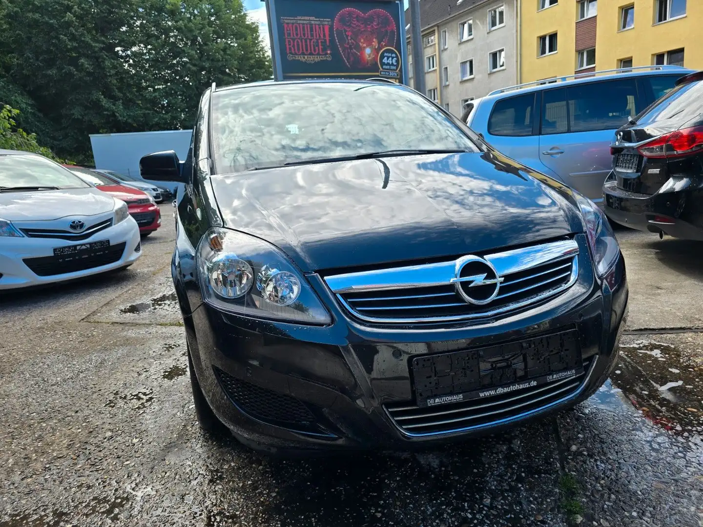 Opel Zafira B Family*1 HAND*7 Sitzer* Schwarz - 2