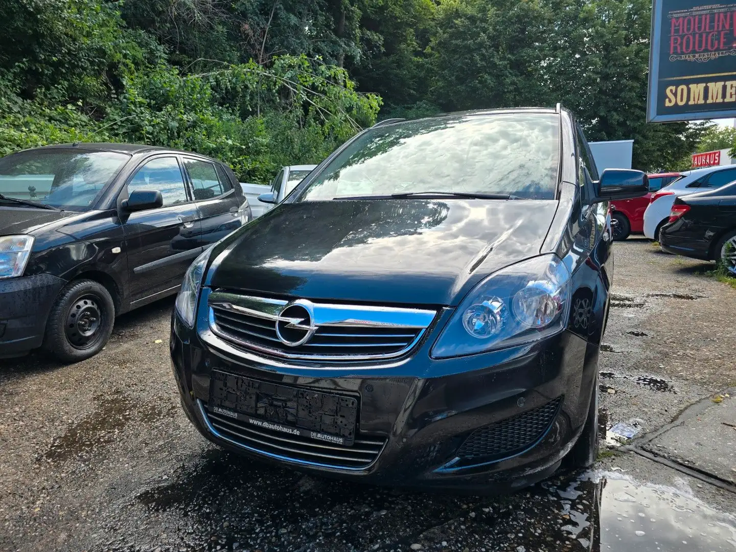 Opel Zafira B Family*1 HAND*7 Sitzer* Schwarz - 1