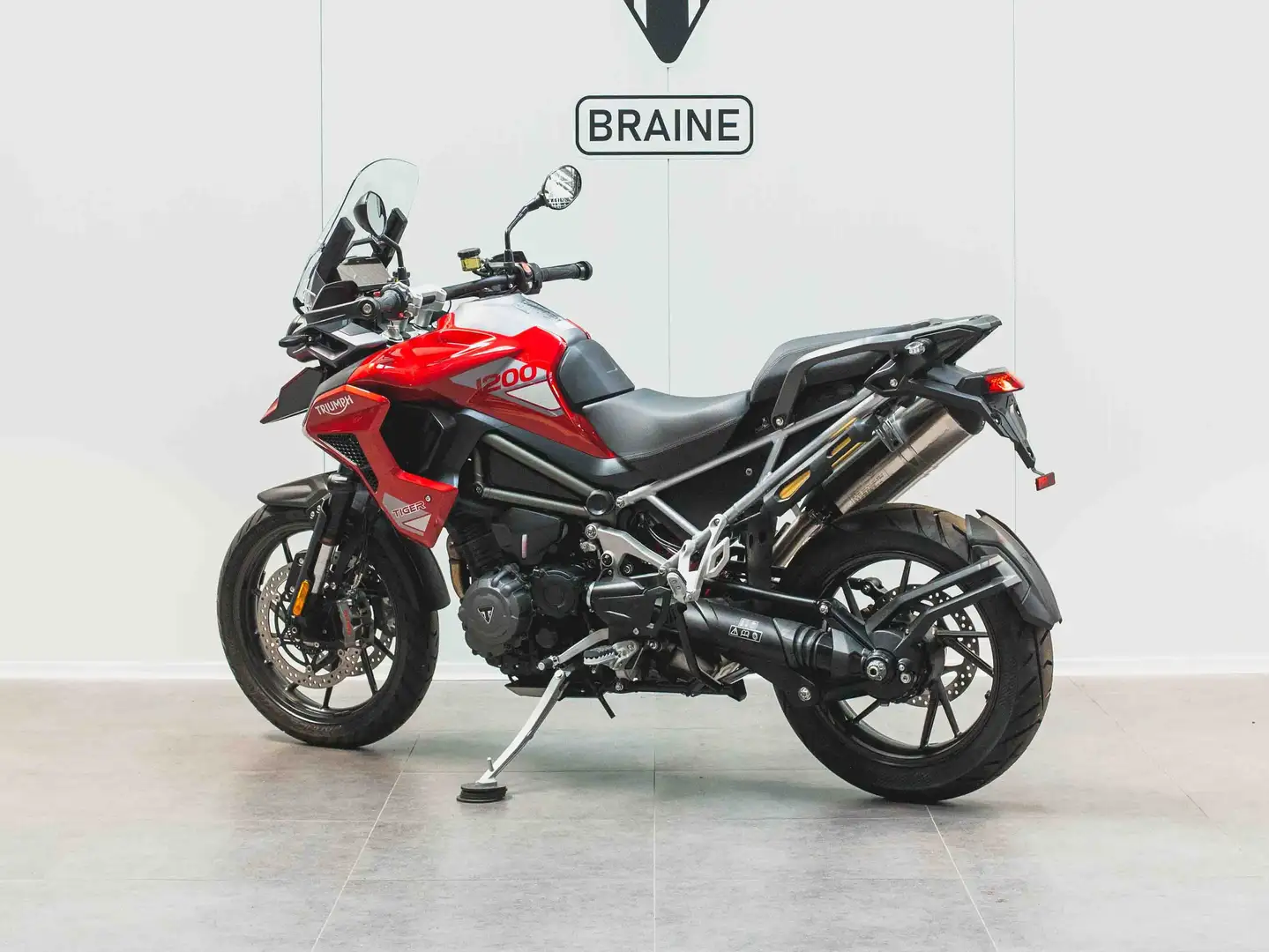 Triumph Tiger 1200 GT Pro - Valises offertes Rouge - 2