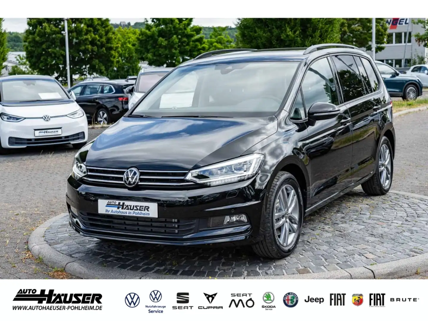 Volkswagen Touran Comfortline 1.5 TSI DSG 7-SITZER AHK EL. HECKKL. N Negru - 1